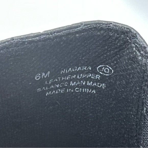 Aerosoles Women's Niagara Black Leather Slip On Mules Sneakers Shoes  Size 6 NEW - Picture 13 of 13